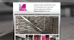 Desktop Screenshot of cdp-decoration.fr